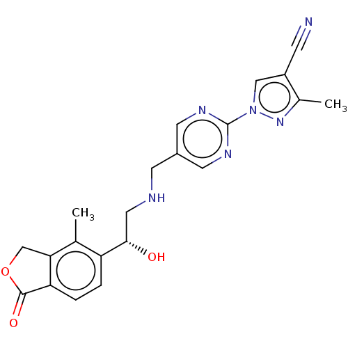 Chemical structure of BindingDB Monomer ID 456175