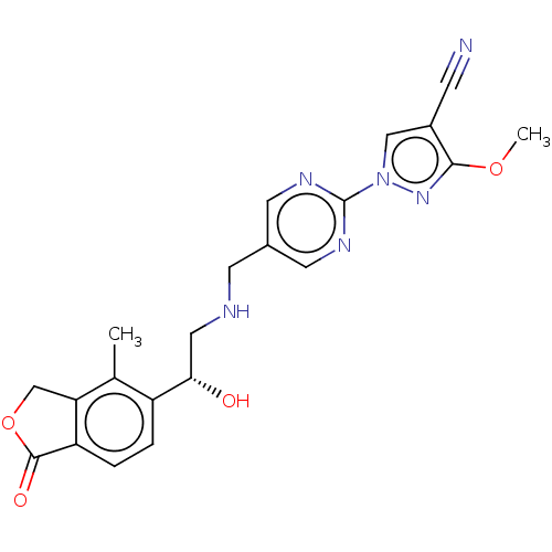 Chemical structure of BindingDB Monomer ID 456192