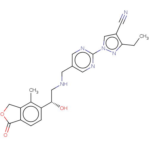 Chemical structure of BindingDB Monomer ID 456194