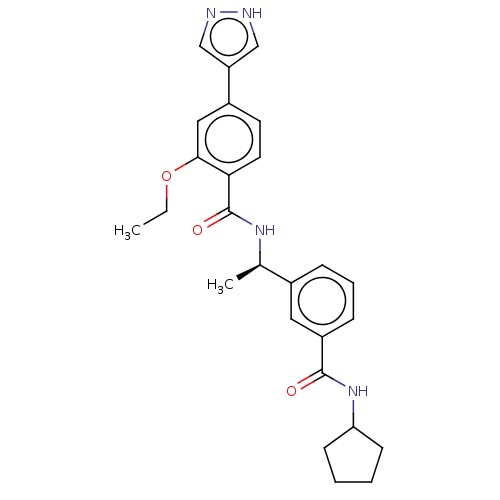 Chemical structure of BindingDB Monomer ID 457034