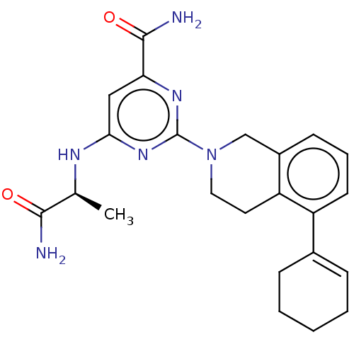 Chemical structure of BindingDB Monomer ID 457087