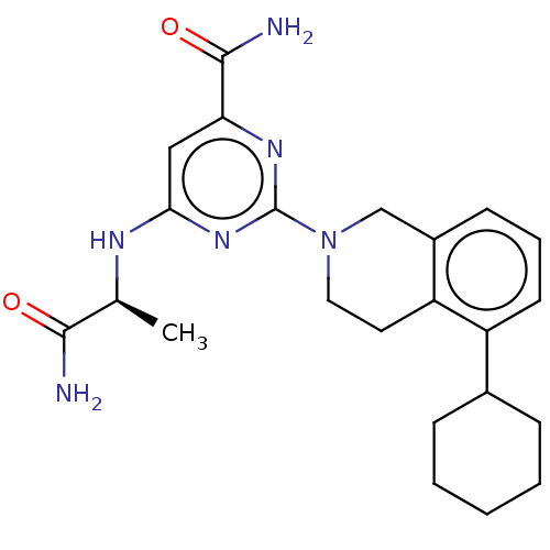 Chemical structure of BindingDB Monomer ID 457092