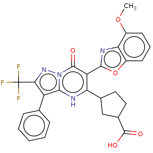 Chemical structure of BindingDB Monomer ID 457522