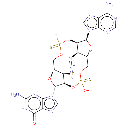 Chemical structure of BindingDB Monomer ID 457789