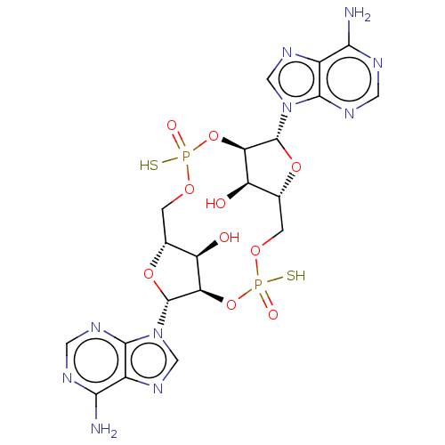 Chemical structure of BindingDB Monomer ID 457794