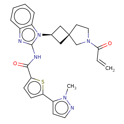 Chemical structure of BindingDB Monomer ID 458182
