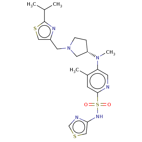 Chemical structure of BindingDB Monomer ID 458263