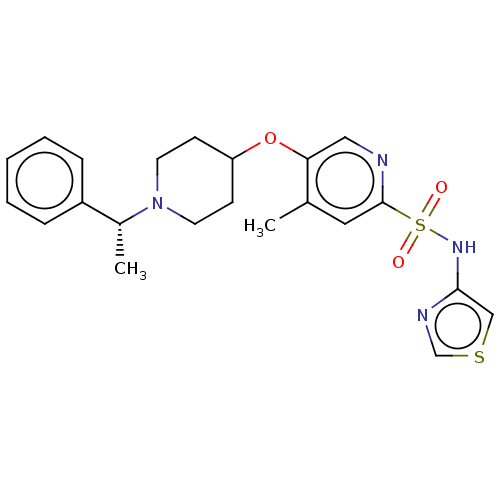 Chemical structure of BindingDB Monomer ID 458294