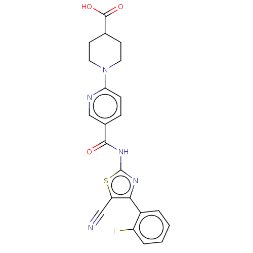 Chemical structure of BindingDB Monomer ID 458396