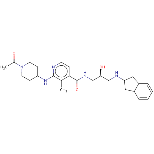 Chemical structure of BindingDB Monomer ID 458486