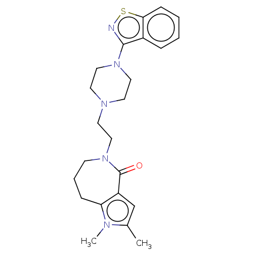 Chemical structure of BindingDB Monomer ID 458694