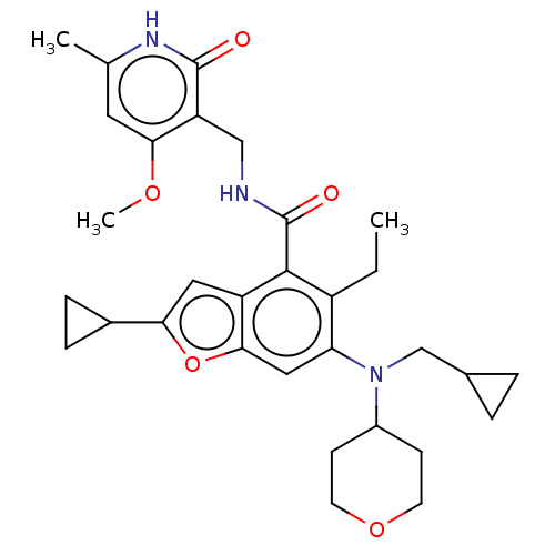 Chemical structure of BindingDB Monomer ID 458821