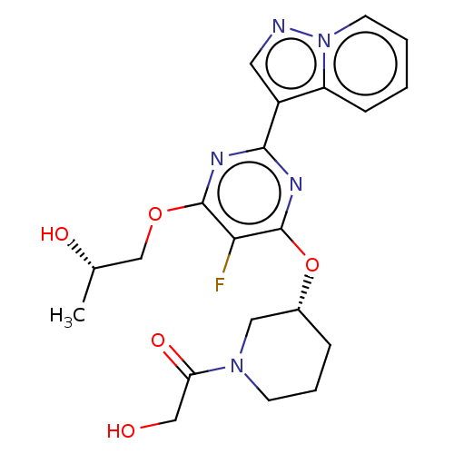 Chemical structure of BindingDB Monomer ID 458946