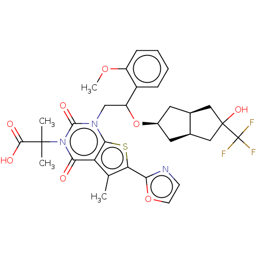 Chemical structure of BindingDB Monomer ID 459206
