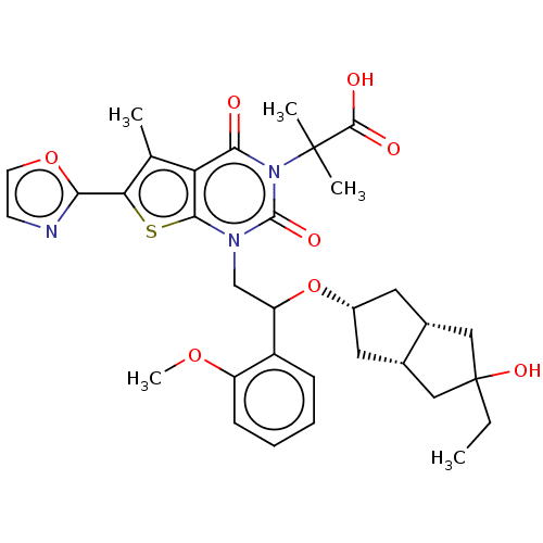 Chemical structure of BindingDB Monomer ID 459208
