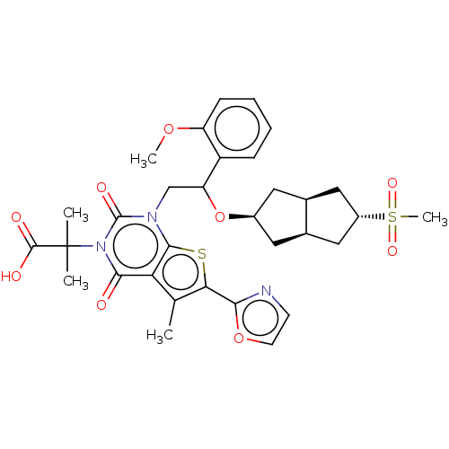 Chemical structure of BindingDB Monomer ID 459214