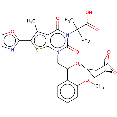 Chemical structure of BindingDB Monomer ID 459215