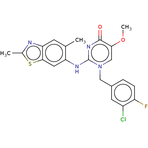 Chemical structure of BindingDB Monomer ID 459493