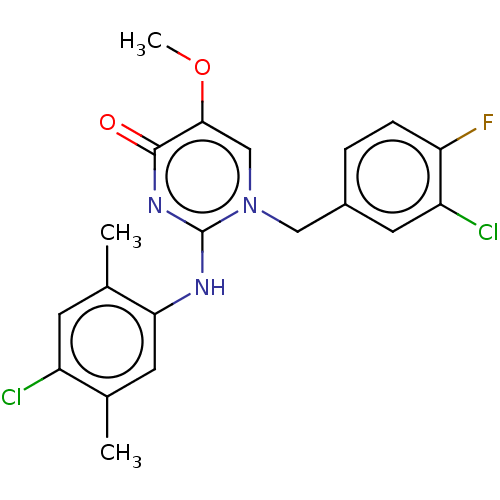 Chemical structure of BindingDB Monomer ID 459510