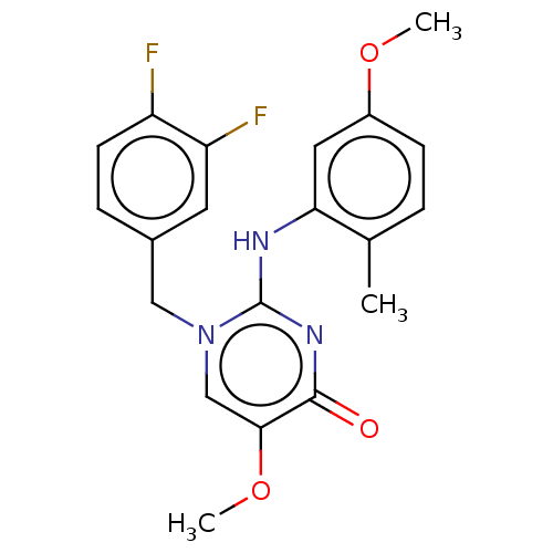 Chemical structure of BindingDB Monomer ID 459692