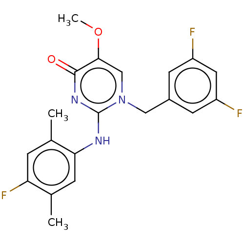 Chemical structure of BindingDB Monomer ID 459694