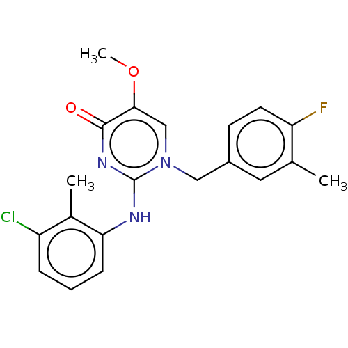 Chemical structure of BindingDB Monomer ID 459699