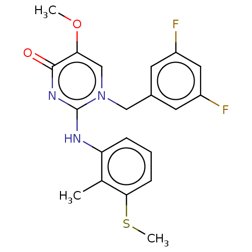 Chemical structure of BindingDB Monomer ID 459700