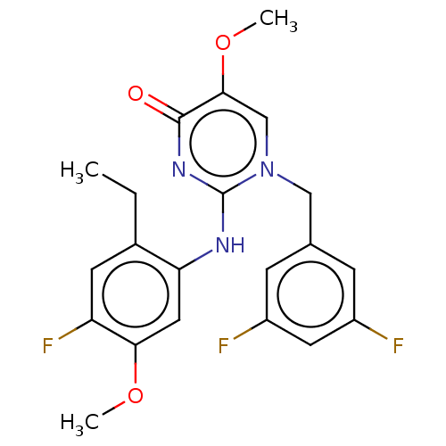 Chemical structure of BindingDB Monomer ID 459724