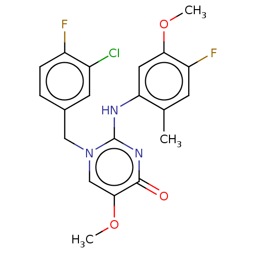 Chemical structure of BindingDB Monomer ID 460365