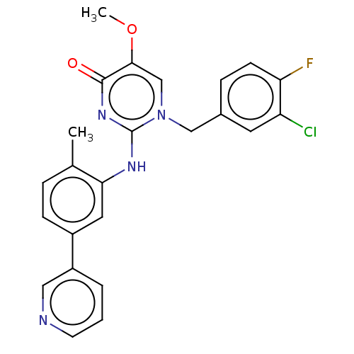 Chemical structure of BindingDB Monomer ID 460375
