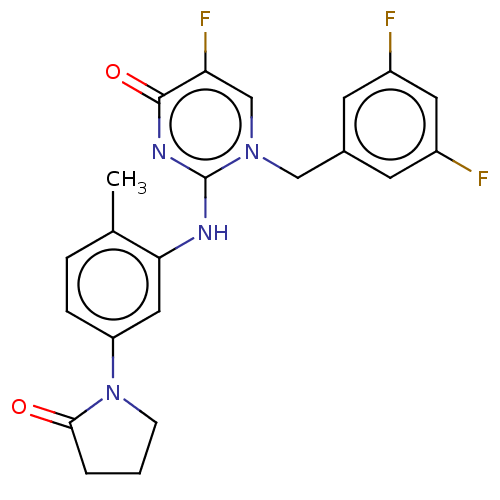 Chemical structure of BindingDB Monomer ID 460378