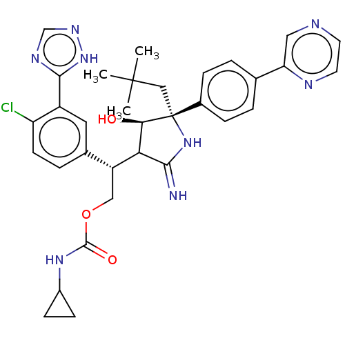 Chemical structure of BindingDB Monomer ID 460914