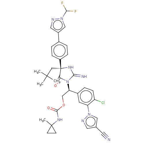 Chemical structure of BindingDB Monomer ID 461227
