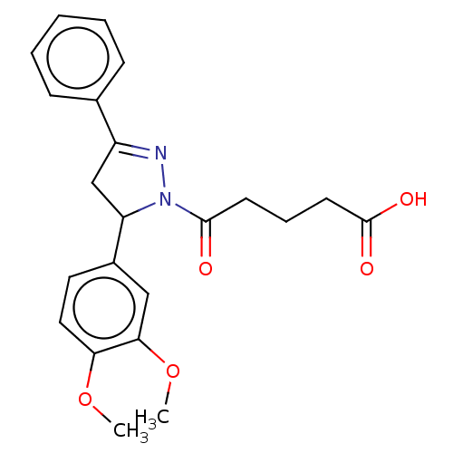 Chemical structure of BindingDB Monomer ID 461255