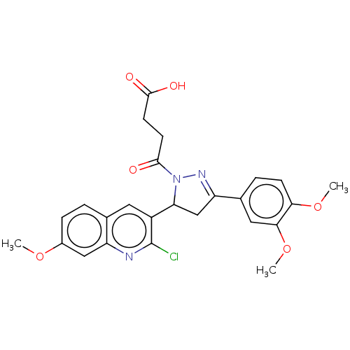 Chemical structure of BindingDB Monomer ID 461274
