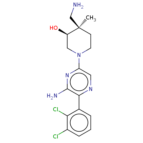 Chemical structure of BindingDB Monomer ID 461303