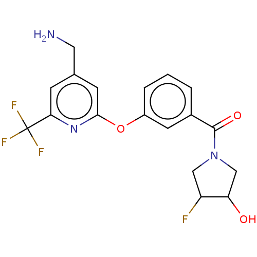 Chemical structure of BindingDB Monomer ID 461420