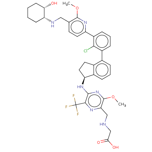 Chemical structure of BindingDB Monomer ID 461533