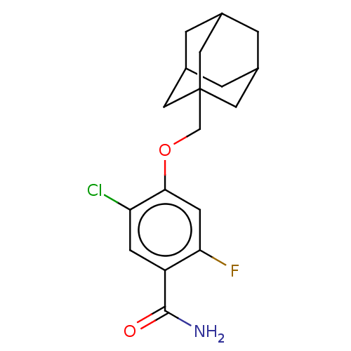 Chemical structure of BindingDB Monomer ID 461916
