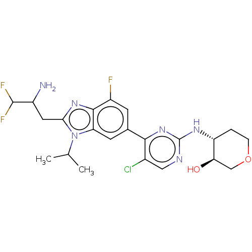 Chemical structure of BindingDB Monomer ID 462141