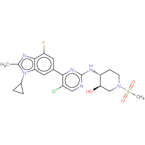 Chemical structure of BindingDB Monomer ID 462156