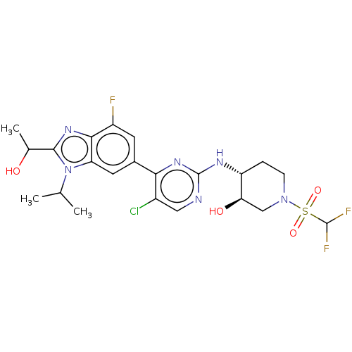Chemical structure of BindingDB Monomer ID 462191