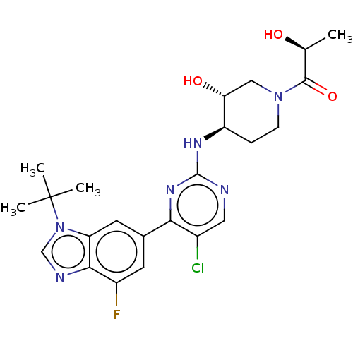 Chemical structure of BindingDB Monomer ID 462203