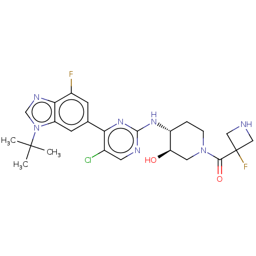 Chemical structure of BindingDB Monomer ID 462208