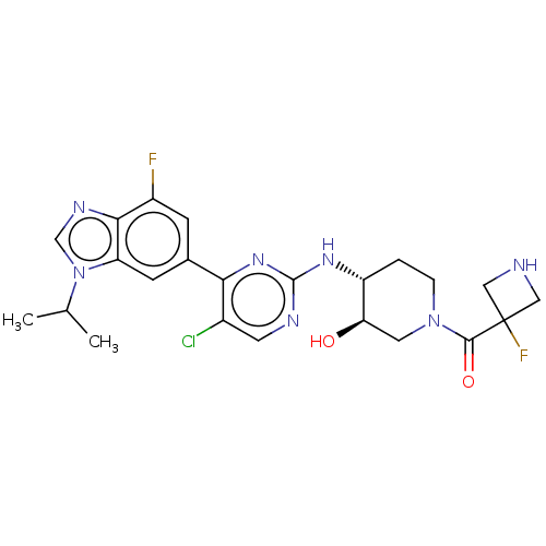 Chemical structure of BindingDB Monomer ID 462209