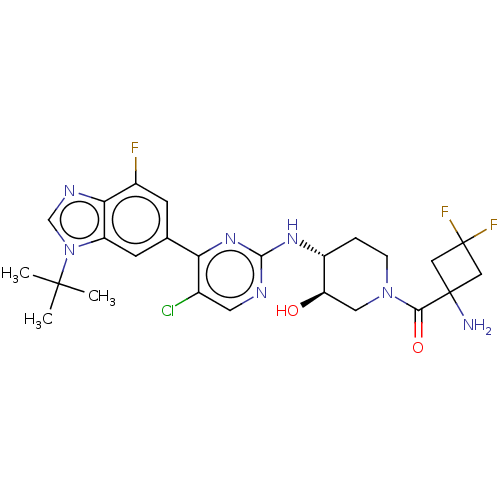 Chemical structure of BindingDB Monomer ID 462212
