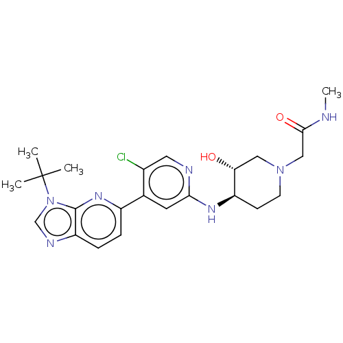 Chemical structure of BindingDB Monomer ID 462215