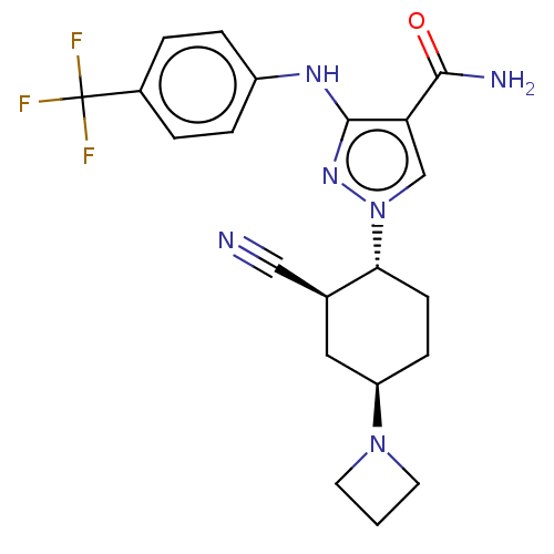 Chemical structure of BindingDB Monomer ID 462294