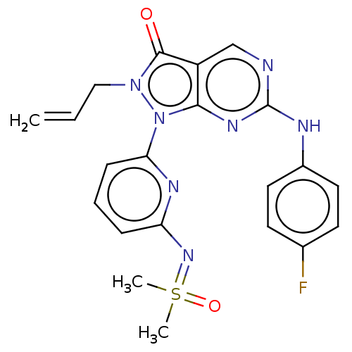 Chemical structure of BindingDB Monomer ID 462327