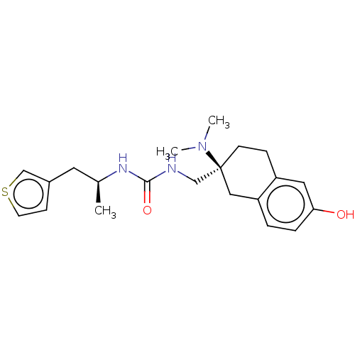 Chemical structure of BindingDB Monomer ID 462395